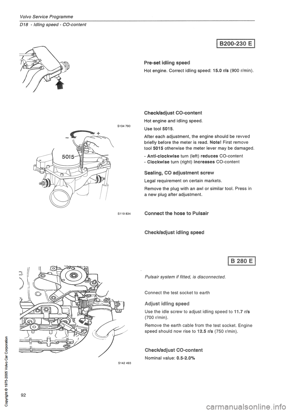 VOLVO 240 1991  Service Repair Manual 