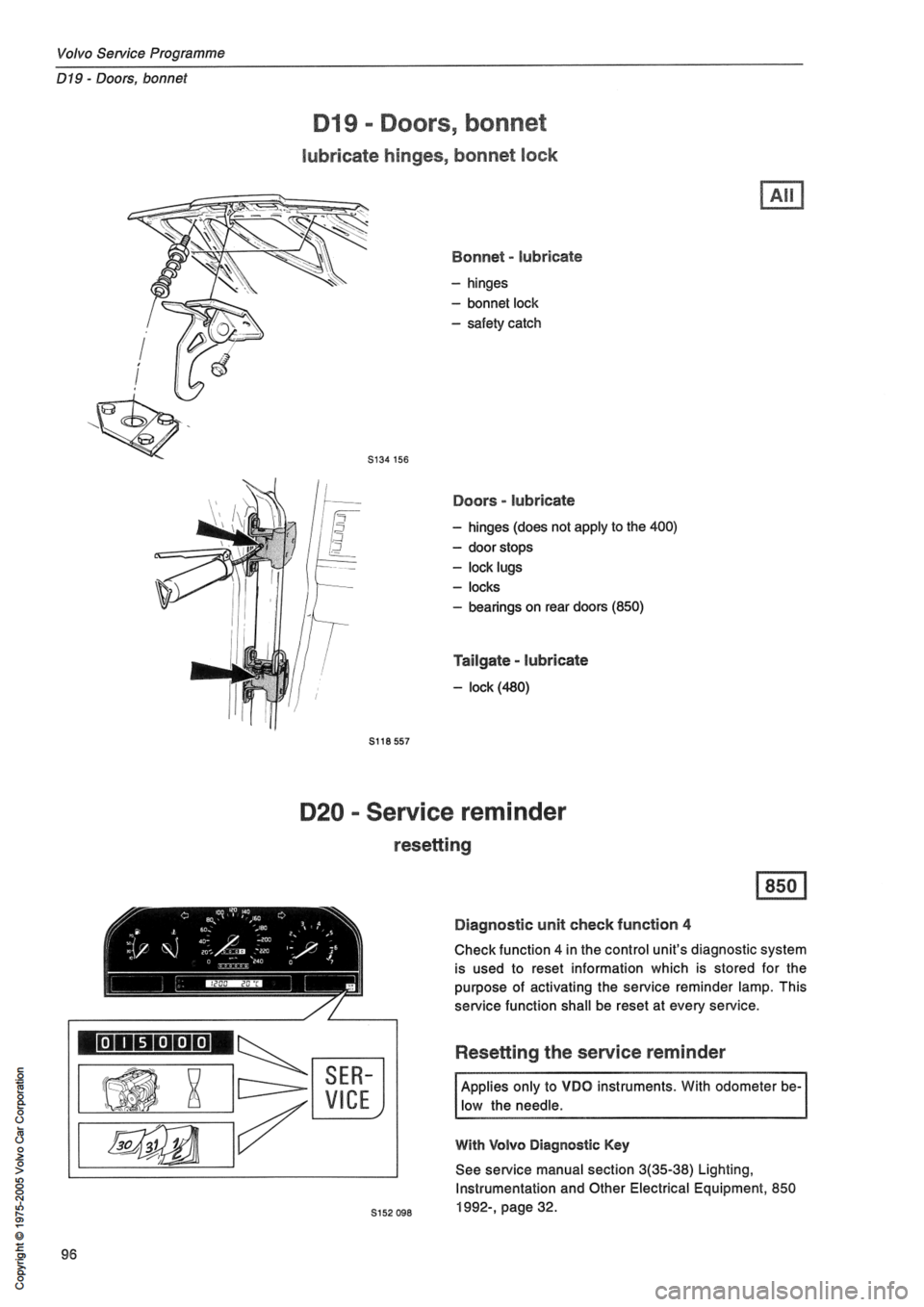 VOLVO 240 1991  Service Repair Manual 