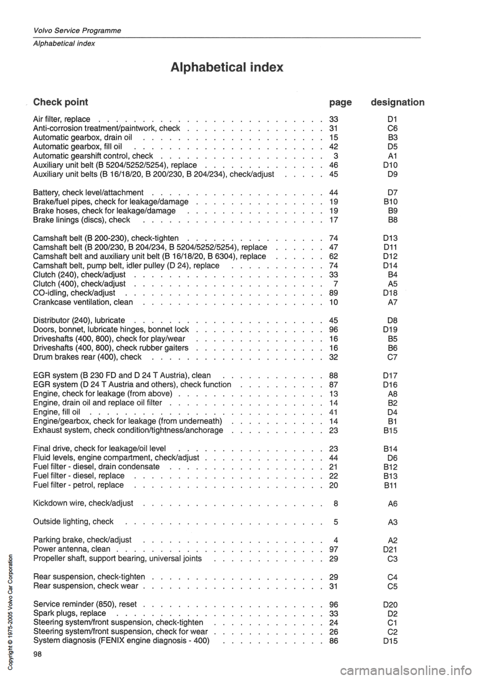 VOLVO 240 1991 Service Repair Manual VOLVO 240 1991 Service Repair Manual
