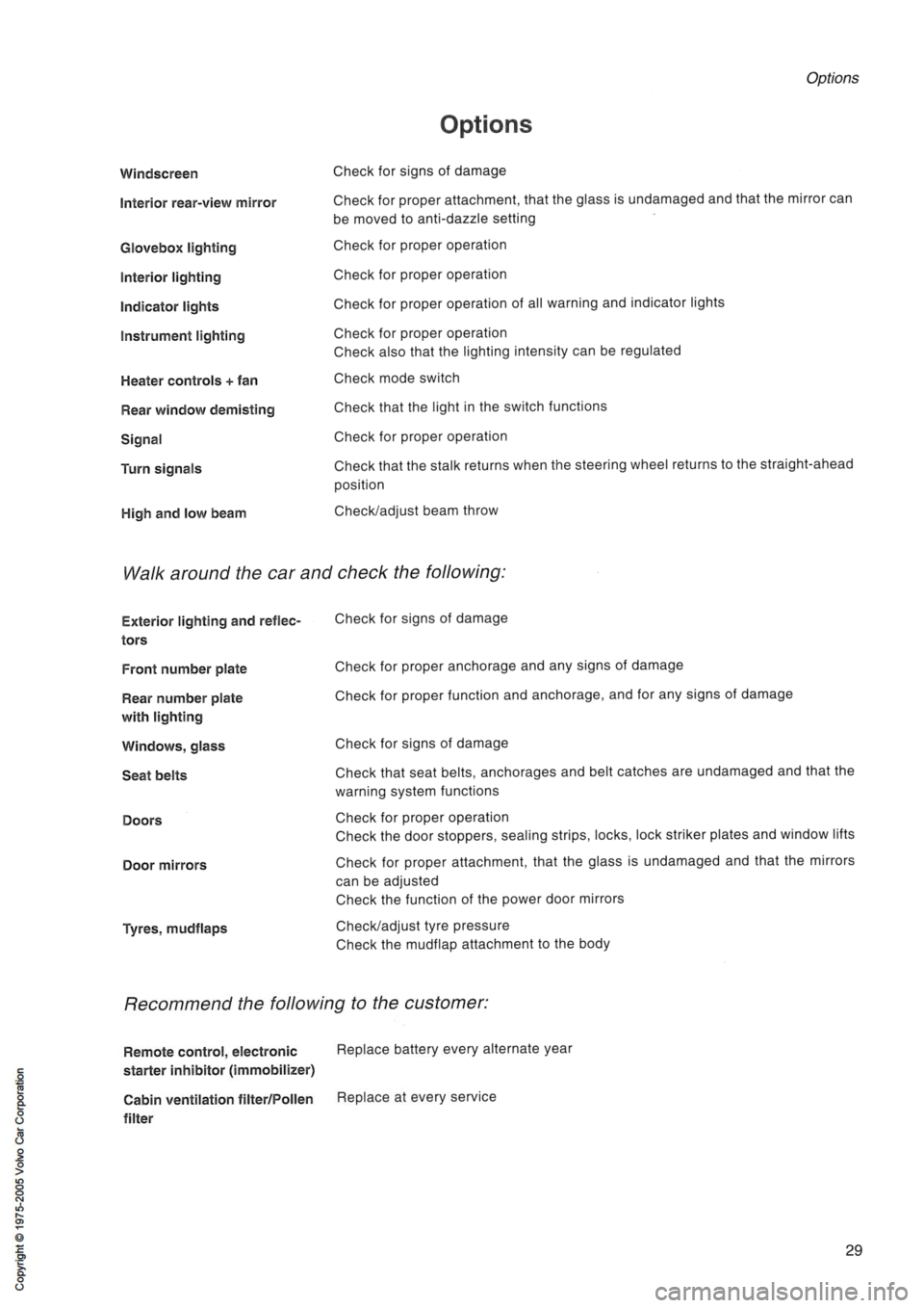 VOLVO 240 1991 Service Owners Guide VOLVO 240 1991 Service Owners Guide