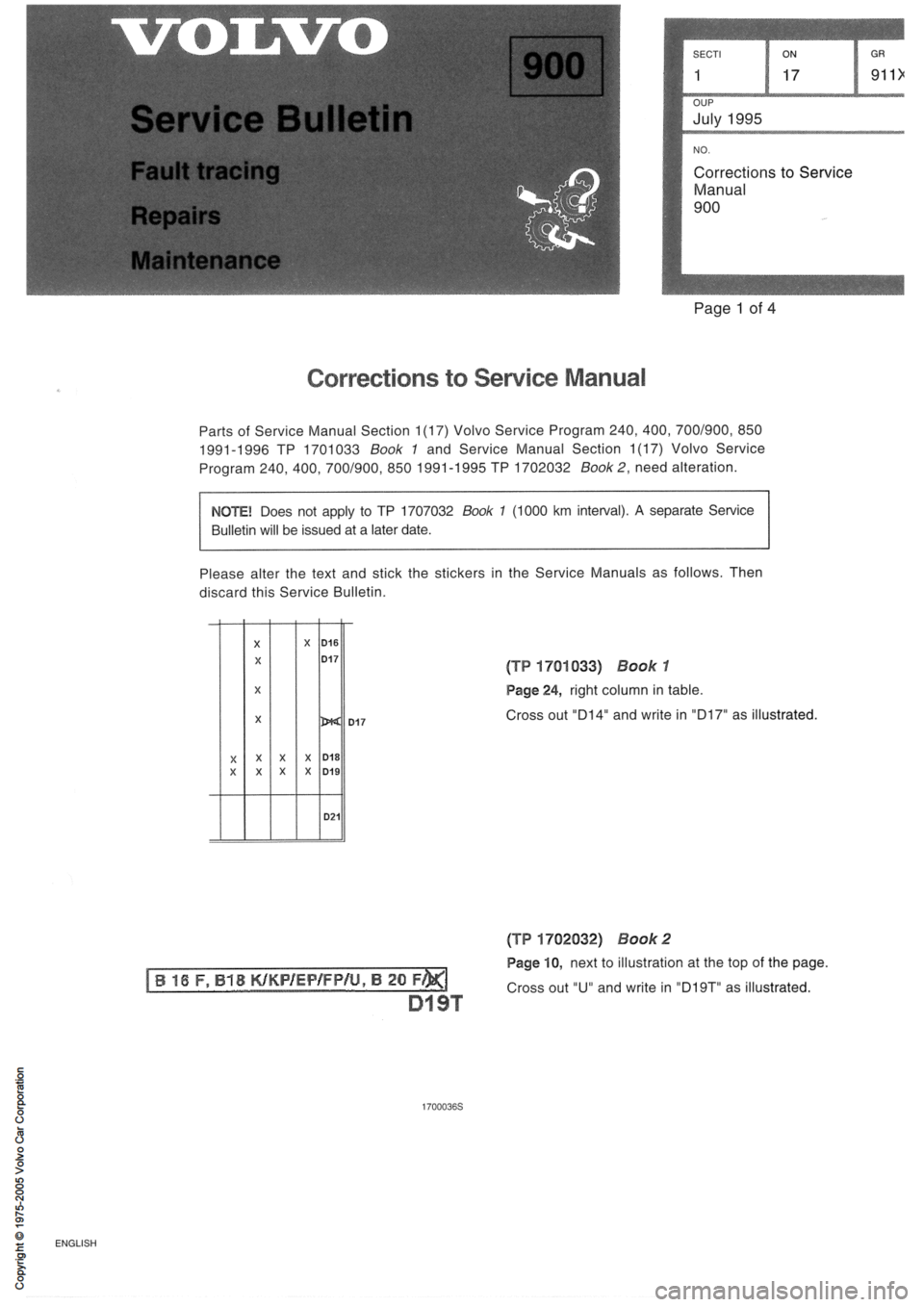 VOLVO 240 1991 Service Manual PDF VOLVO 240 1991 Service Manual PDF