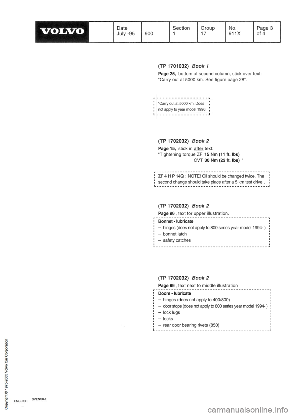 VOLVO 240 1991 Service Manual PDF VOLVO 240 1991 Service Manual PDF