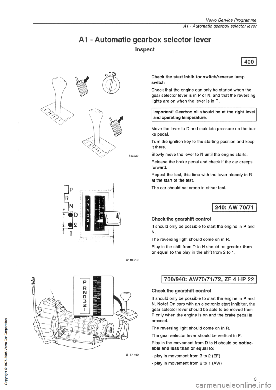 VOLVO 240 1991 Service Manual PDF VOLVO 240 1991 Service Manual PDF