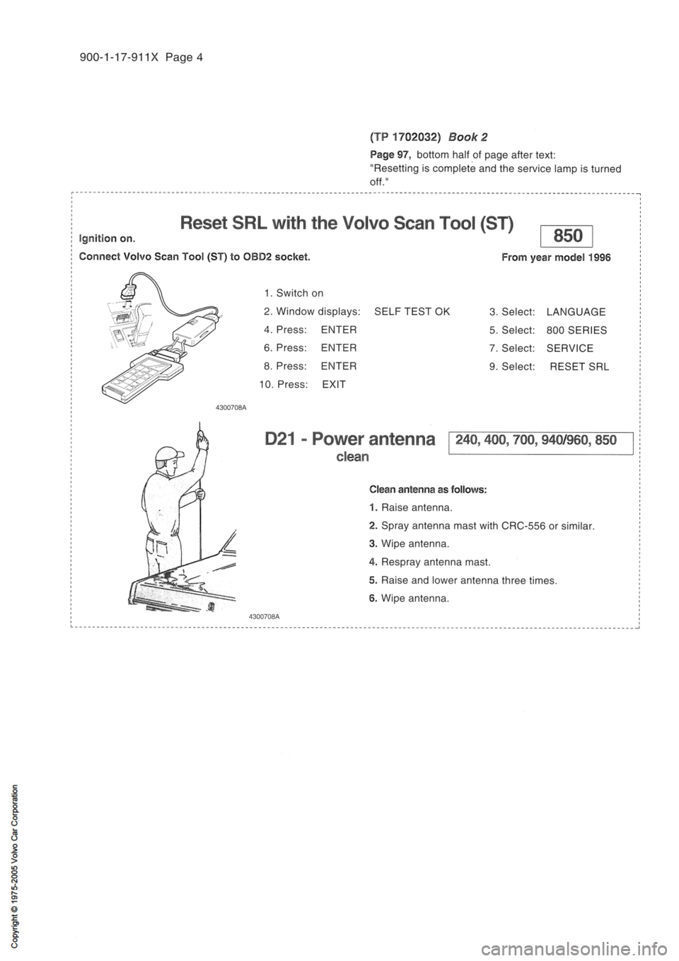 VOLVO 240 1991  Service Repair Manual 