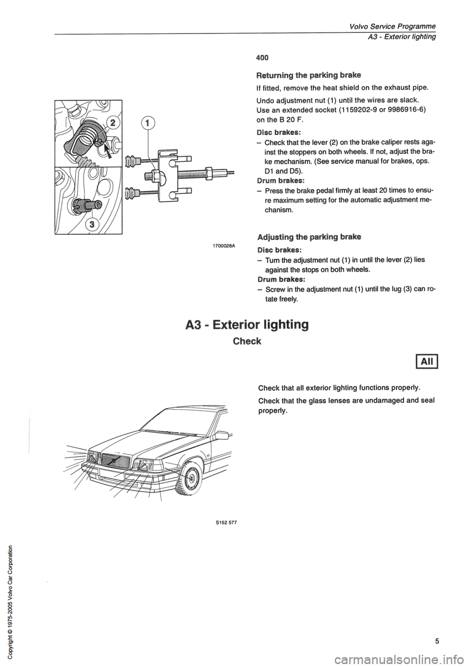 VOLVO 240 1991 Service Manual Online VOLVO 240 1991 Service Manual Online
