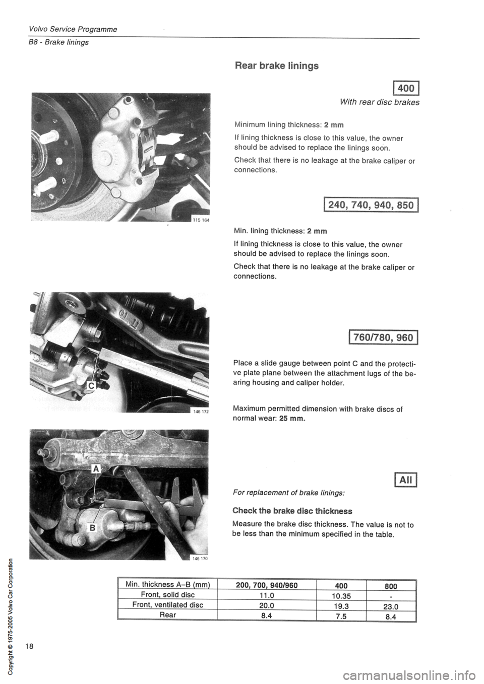 VOLVO 240 1991 Service Owners Manual VOLVO 240 1991 Service Owners Manual