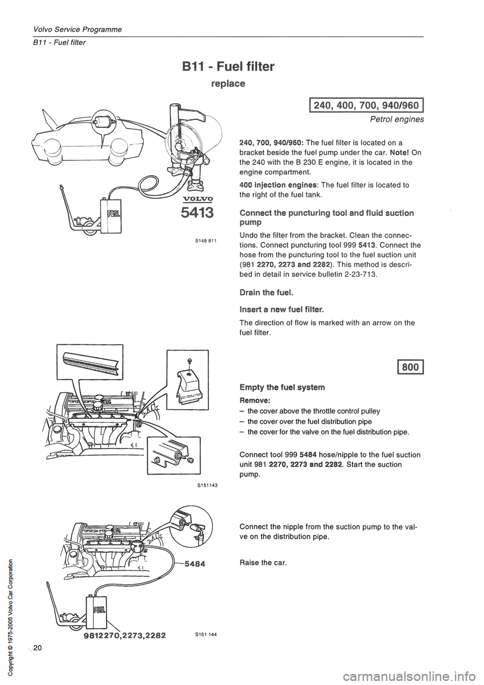 VOLVO 240 1991 Service Owners Manual VOLVO 240 1991 Service Owners Manual