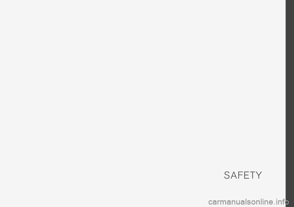 VOLVO S90 TWIN ENGINE 2019 Service Manual S A F E T Y 