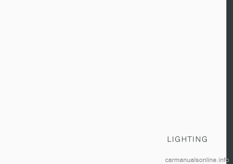 VOLVO S90 TWIN ENGINE 2020 Owners Manual L I G H T I N G VOLVO S90 TWIN ENGINE 2020 Owners Manual L I G H T I N G