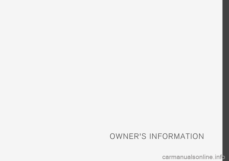 VOLVO XC60 TWIN ENGINE 2019 User Guide O W N E R ' S I N F O R M A T I O N VOLVO XC60 TWIN ENGINE 2019 User Guide O W N E R ' S I N F O R M A T I O N