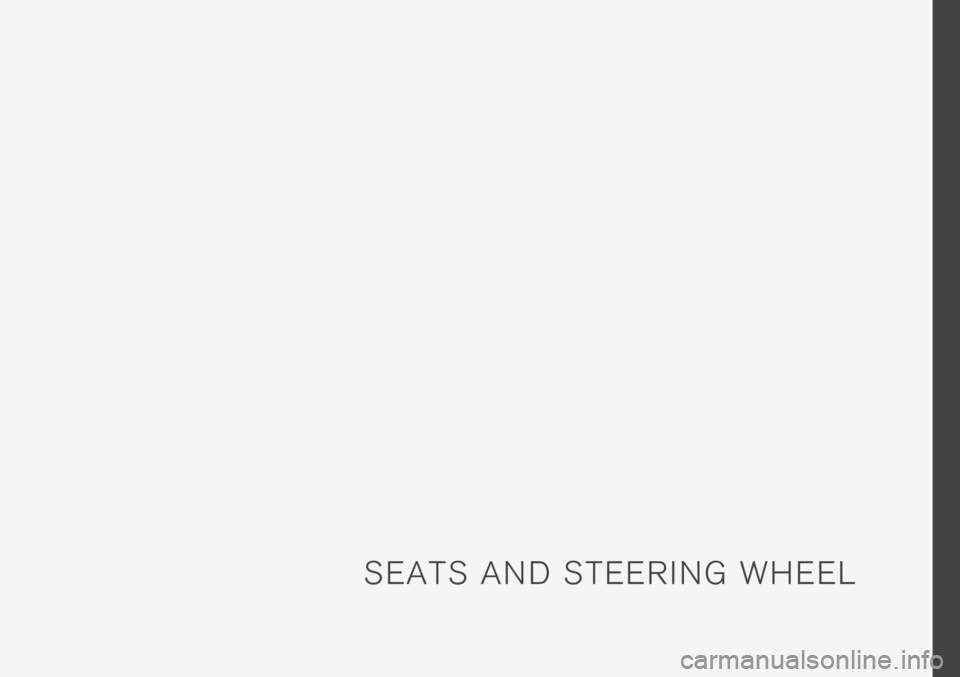 VOLVO XC60 TWIN ENGINE 2019 Owners Manual S E A T S A N D S T E E R I N G W H E E L VOLVO XC60 TWIN ENGINE 2019 Owners Manual S E A T S A N D S T E E R I N G W H E E L