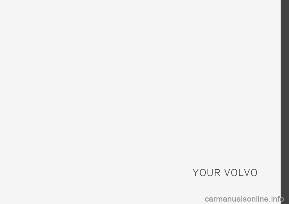 VOLVO XC60 TWIN ENGINE 2019 Owners Manual Y O U R V O L V O VOLVO XC60 TWIN ENGINE 2019 Owners Manual Y O U R V O L V O