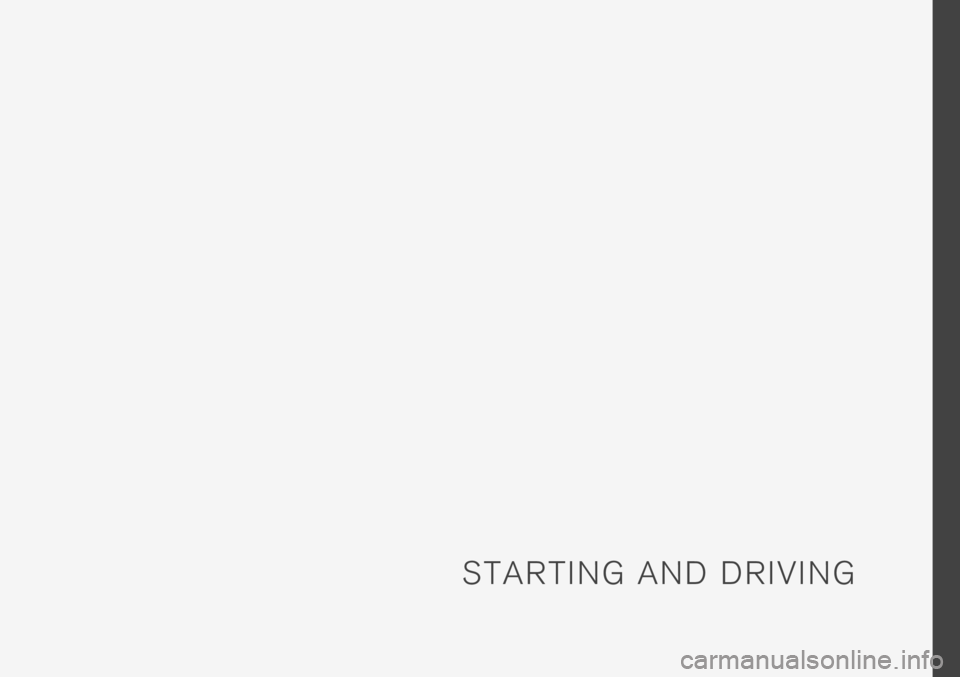 VOLVO XC60 TWIN ENGINE 2019 Owners Manual S T A R T I N G A N D D R I V I N G VOLVO XC60 TWIN ENGINE 2019 Owners Manual S T A R T I N G A N D D R I V I N G