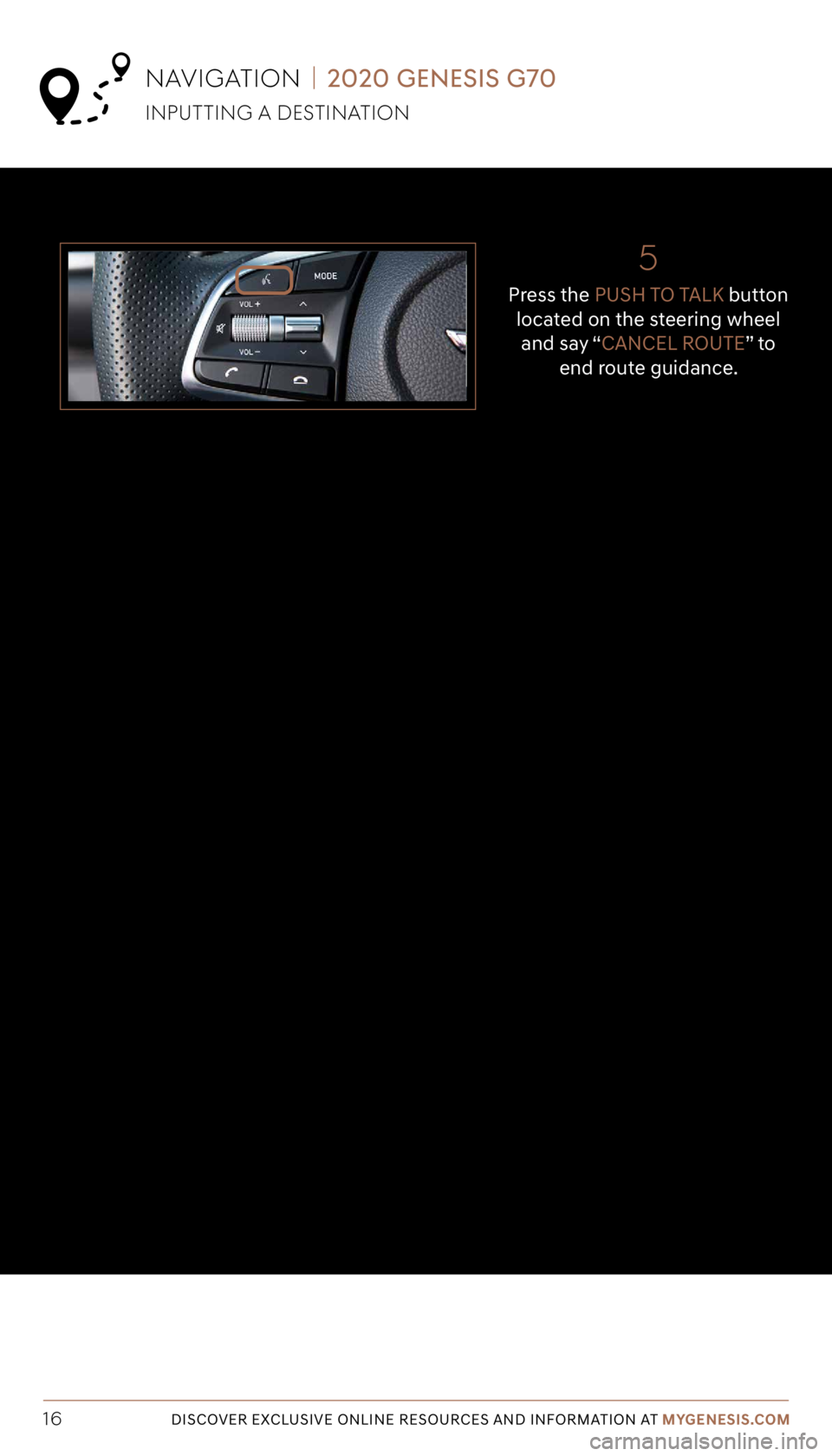GENESIS G70 2020 Getting Started Guide Tier 1 – VDS Icons
Voice
Activation Bluetooth
TPMSBatter\f Window
\befog 1 Window
\befog 2
App ClockSteering
Adjustments Light
Gear
Seat
Adjusting Air
Media 1 Fuel
Automatic
Transmission Manual
Tra GENESIS G70 2020 Getting Started Guide Tier 1 – VDS Icons
Voice
Activation Bluetooth
TPMSBatter\f Window
\befog 1 Window
\befog 2
App ClockSteering
Adjustments Light
Gear
Seat
Adjusting Air
Media 1 Fuel
Automatic
Transmission Manual
Tra