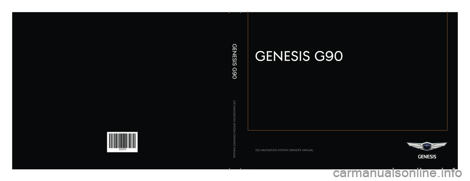 GENESIS G90 2019  Navigation System Manual 