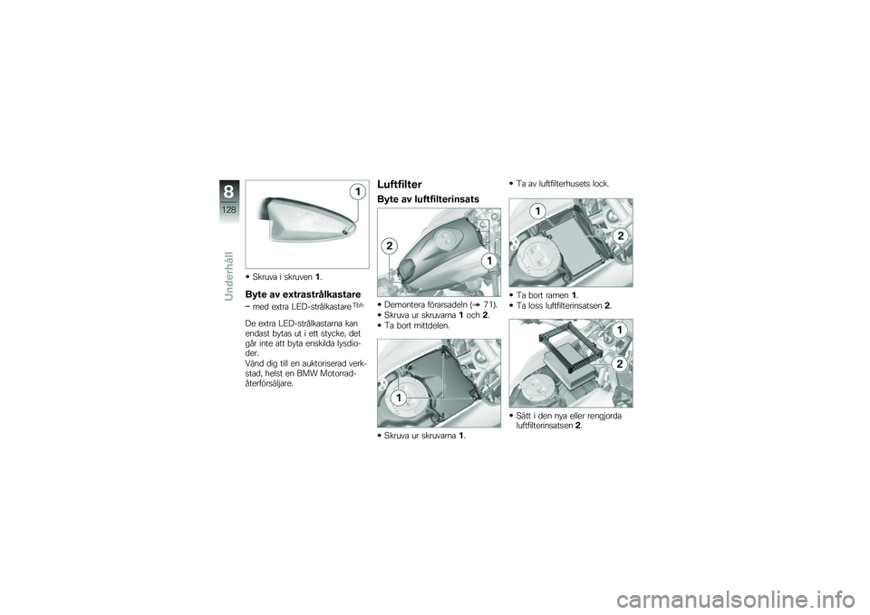 BMW MOTORRAD R 1200 GS 2012  Instruktionsbok (in Swedish) �6���\b�\f� � ����\b�\f�
�
��
��5�\f�
 �� �
�:�\f����\f�������\f���

��
� �
�:��� �#�<�&������	�������
�4�!�
�&�
 �
�:��� �#�<�&������	�������
� 