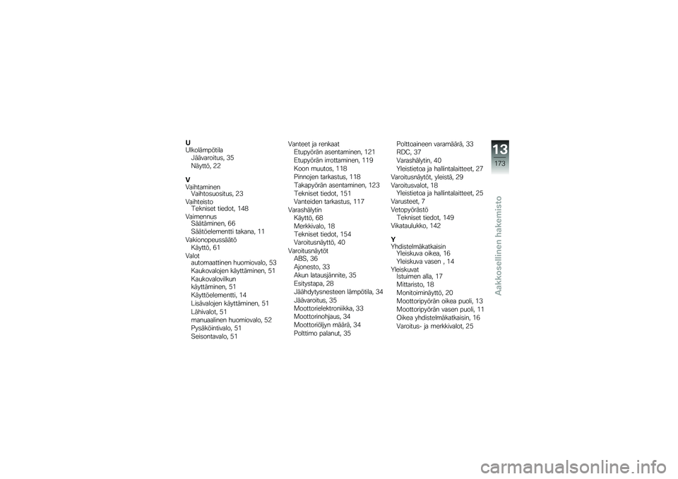 BMW MOTORRAD R 1200 GS 2012  Käsikirja (in Finnish) �5�3������\b�������!���������
�	� �/�(
�8������ �1�1
�1�,������\b�����,������	�
��	���
�	� �1�/
�,�������	��������	�� ������� �$�%�
�