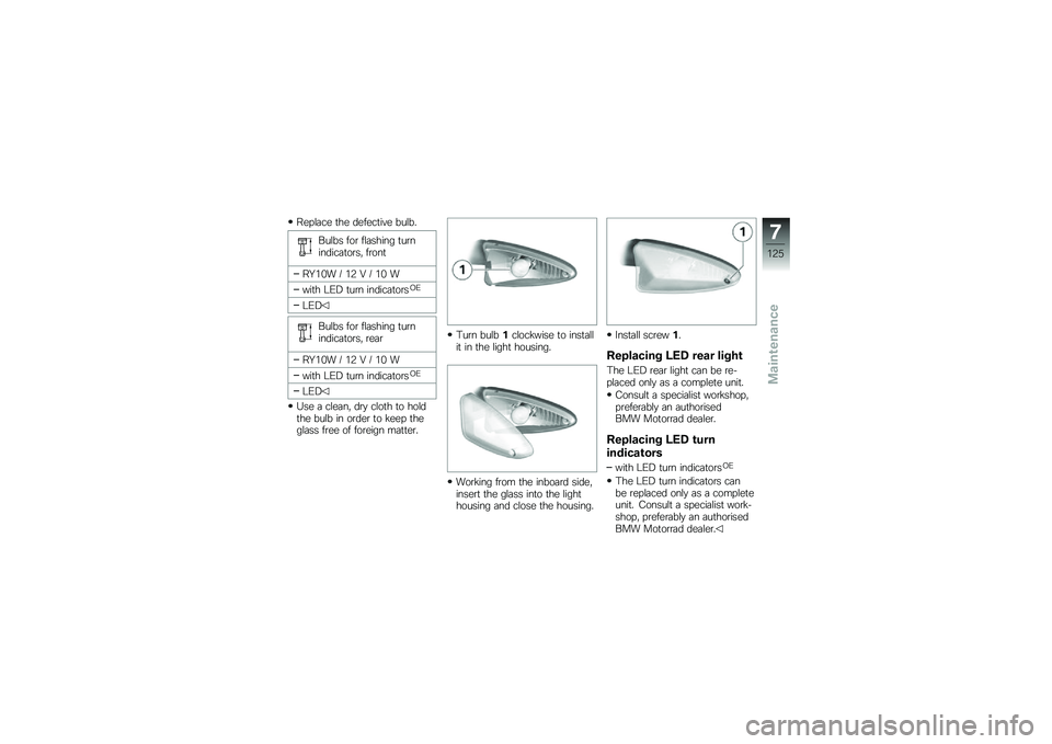 BMW MOTORRAD R 1200 GS 2013  Riders Manual (in English) ����\f�	�� �
�� ������
��"� ���\f��
���\f�� ���\b ��\f�	����� �
��\b�������	�
��\b��  ��\b���

��+�&�%� �9 �&�* �E �9 �&�% �
���
� �>�0�; �
��\b� ��
