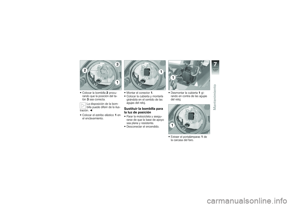 BMW MOTORRAD R 1200 GS 2013  Manual de instrucciones (in Spanish) �-������	 �� ���
��������	���
�$�	���� �\f�
� �� �������%� ��� ���$��%����� ���	�	�����
�"� ����������%� �� �� ���
�$����� ��
�
