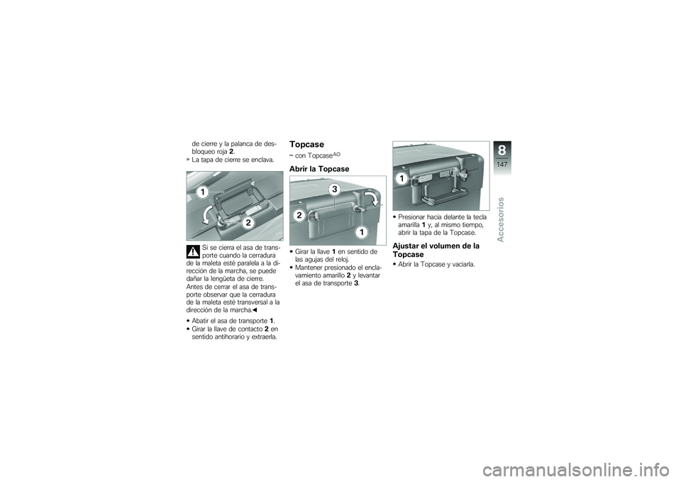 BMW MOTORRAD R 1200 GS 2013  Manual de instrucciones (in Spanish) �� ����	�	� � �� ������� �� ����$����\f�
�� �	��&���
�"� ���� �� ����	�	� �� ��������
�,� �� ����	�	� �� ��� �� ��	����$���	�� 