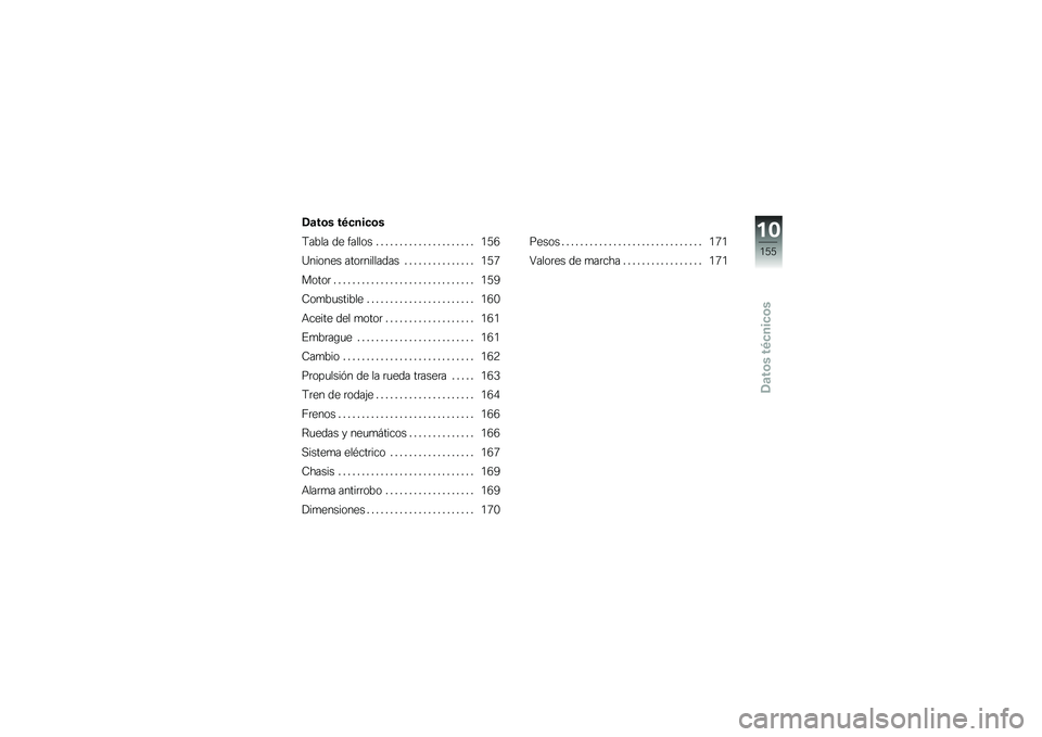 BMW MOTORRAD R 1200 GS 2013  Manual de instrucciones (in Spanish) �-�
��	� ��(�����	�
�9���� �� ������ � � � � � � � � � � � � � � � � � � � � � �/�3�6
�@������ ����	�������� � � � � � � � � � � � 