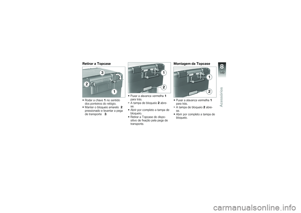BMW MOTORRAD R 1200 GS 2013  Manual do condutor (in Portuguese) �C��&���\f� �\f �+�
�,��\f��
�D���� � �����
��� �\b�
��������\b �
����
����\b �� ��
��.����
�����
� � ���� ��
�� �����
����
��
�\b�\b����