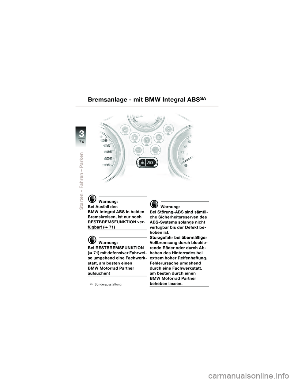 BMW MOTORRAD R 850 R 2003  Betriebsanleitung (in German) !!84
\f\f\f\f	
\f \f /
\f0.\b\b\f\f
 \b 0\f\f
\f

 	K\f\f\f\f
2342356-476\f8
.,
>\f9 \f%:
\f \f /
\f2