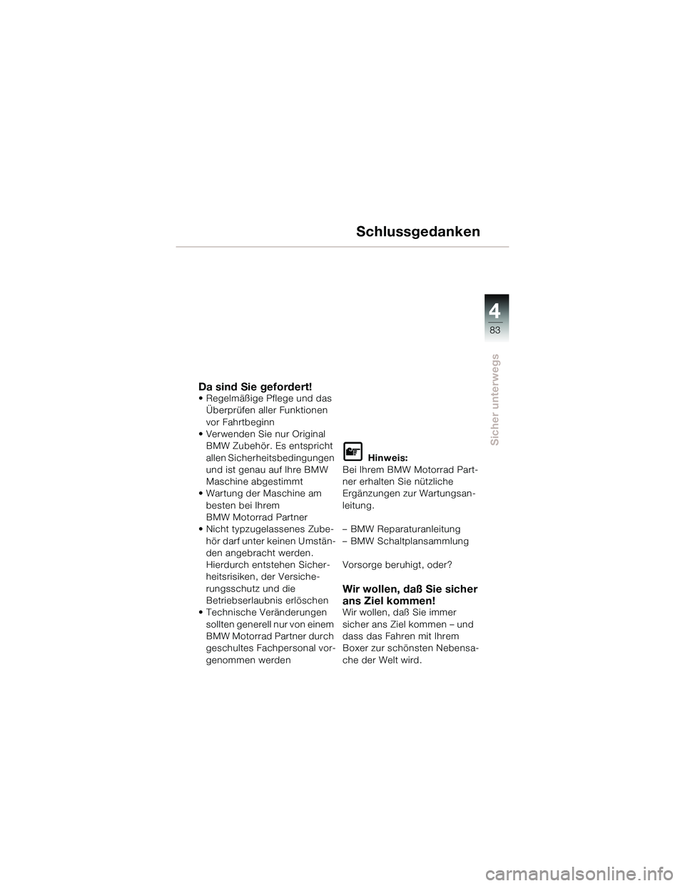 BMW MOTORRAD R 1100 S 2002  Betriebsanleitung (in German) :=

\f"
\b	
@\f\f\f/>
G .&!/&\b	\f\f
 R+	
&&\b	"		

		
G -#	\f		\bL 	
&
  9\b(?
	