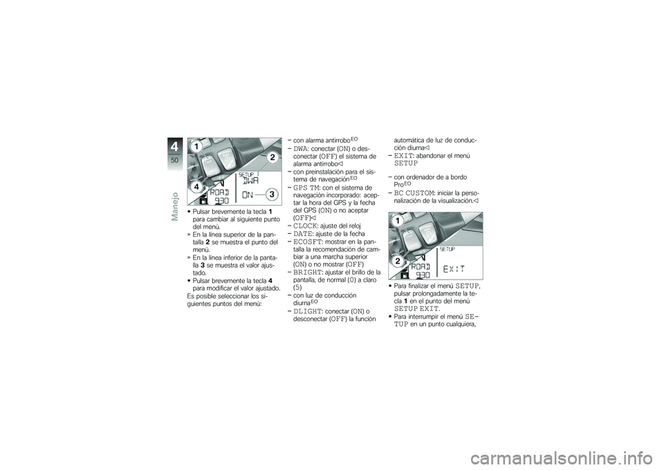 BMW MOTORRAD R 1200 GS 2014  Manual de instrucciones (in Spanish) ��
����	 ��	����
���� �� ���������	� ���
����	 �� ���\b�
����� ��
������ �
���A�
�%� �� ����� ��
���	���	 �� �� ����������!��