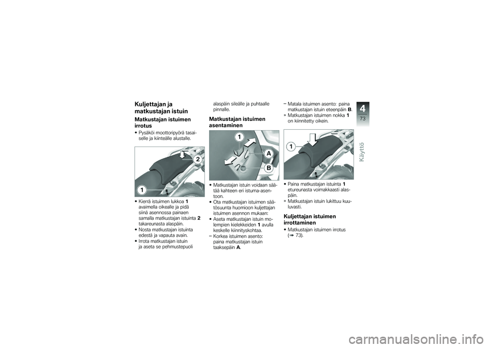 BMW MOTORRAD R 1200 GS 2014  Käsikirja (in Finnish) �#��\b�����
��
�% ��

�$�
������
��
�% ������%
�\f�
������
��
�% ������$��%
����	���
�$��	���� �\b������������ ���	����	���� �� ����