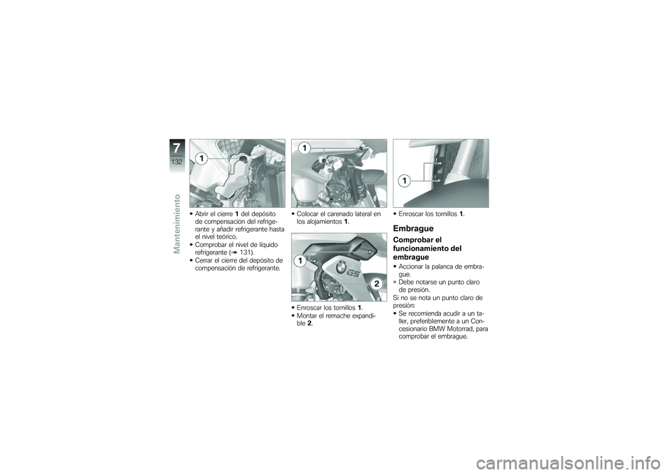 BMW MOTORRAD R 1200 GS 2015  Manual de instrucciones (in Spanish) �+��	��	 �� ����	�	����� ����&������ ���
��������&� ��� �	���	��\b���	���� � ��>����	 �	���	��\b��	���� ������� ����� ���&�	���