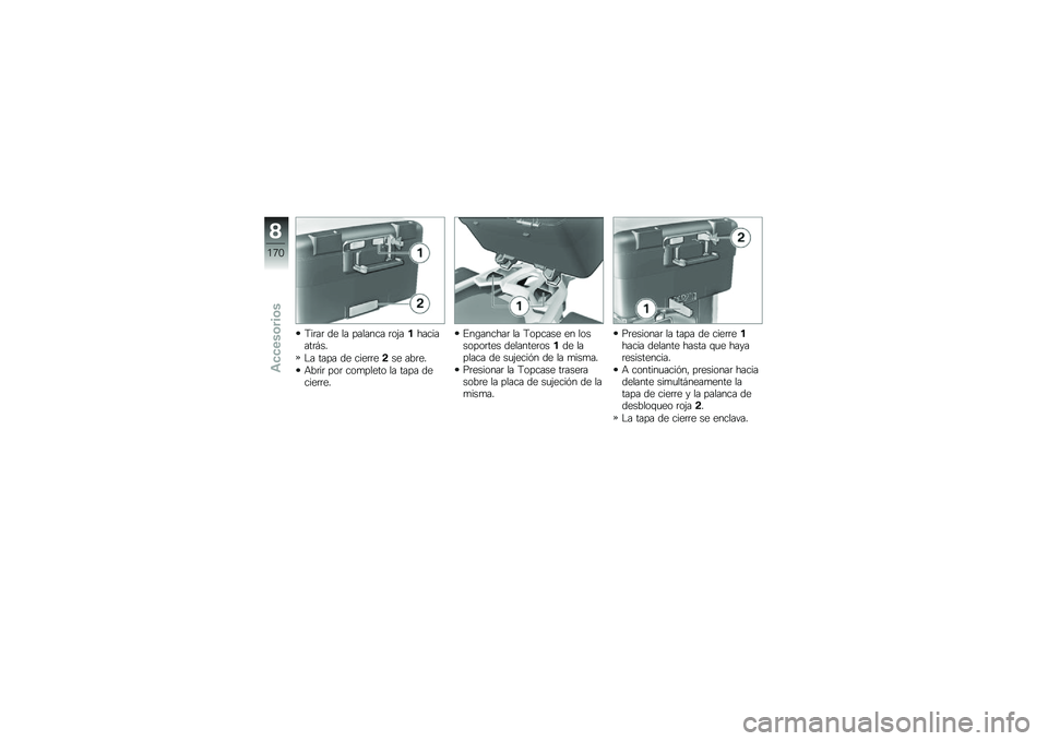 BMW MOTORRAD R 1200 GS 2015  Manual de instrucciones (in Spanish) �9��	��	 �� �� ������� �	��(����������	�#��
�$� ���� �� ����	�	��!�� ���	��
�+��	��	 ���	 ���
����� �� ���� ������	�	��
�%��\b����