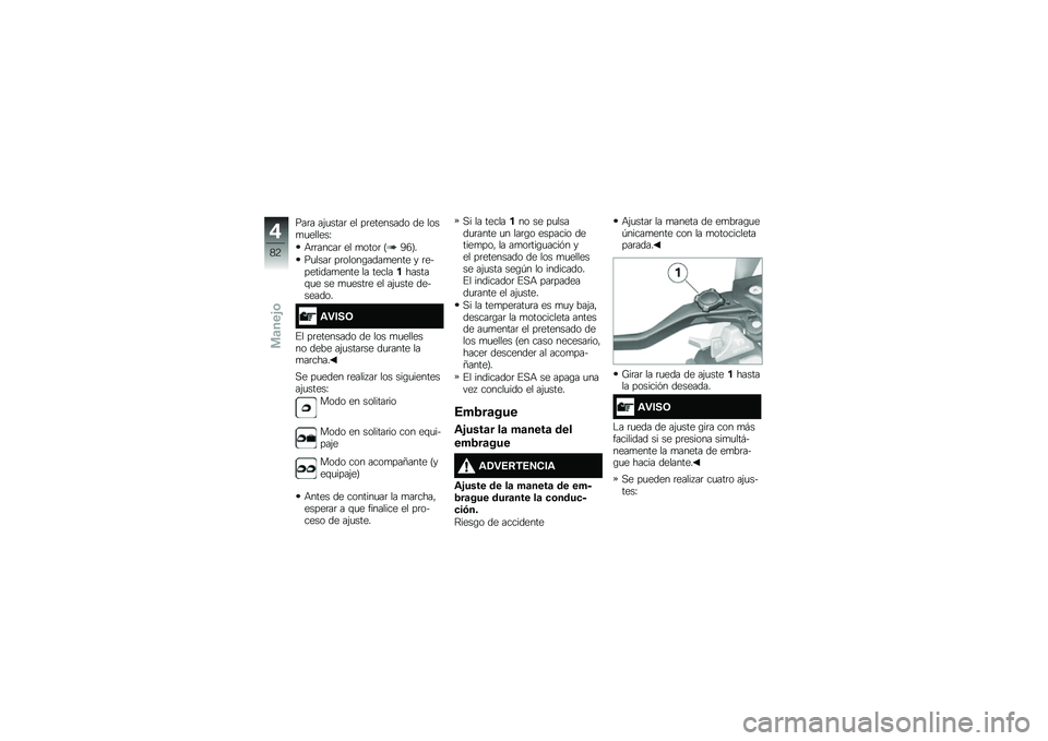 BMW MOTORRAD R 1200 GS 2015  Manual de instrucciones (in Spanish) ���	� ��(�
����	 �� ��	�������� �� ����
�
������I
�+�	�	�����	 �� �
����	 �D�=�3�E�
��
����	 ��	�����\b����
���� � �	���������
���� �