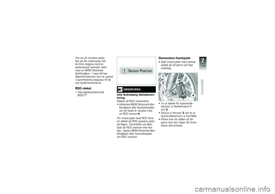 BMW MOTORRAD R 1200 GS 2015  Instruktionsbok (in Swedish) �/� �
� ���� ��\f�����\b �\b��
��\b��$�� �%� �
�� ��\f��\f��� ����! �"���
� ����
� ���
����\b ���
 ���\b����\f���
���\b�
 �����
��\b�
�! ����
�