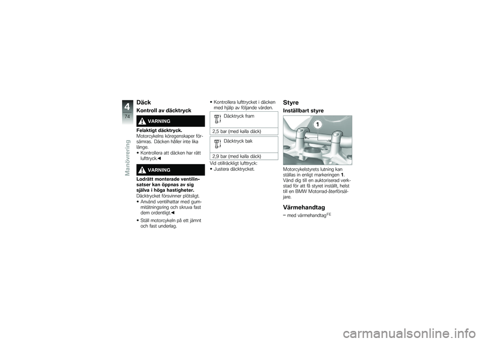 BMW MOTORRAD R 1200 GS 2015  Instruktionsbok (in Swedish) �D���
�-�\b��\f��\b�� ��# �����\f��8��
��"�:�;��;�<
�7�
����\f�
� �\f �����\f��8���%
��\f��\f��� �����
 ��������
��\b�%�� �����
����\b�
� �����