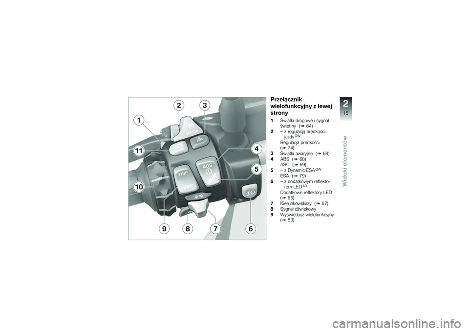 BMW MOTORRAD R 1200 GS 2015  Instrukcja obsługi (in Polish) ����\f��4���
��
�\b��\f���A��
�����
� � ��\f�\b�\f�
�����
�
��=������ �
���"��� � ���"����������� �C�3�/�D
�"�\f ���"����� � ����
�����