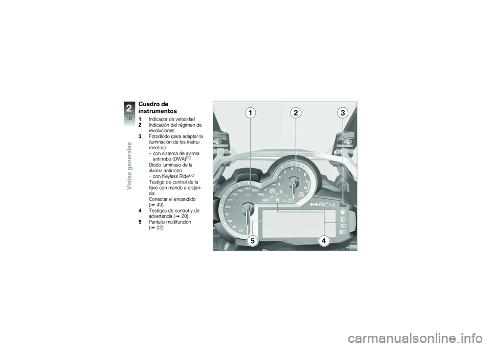 BMW MOTORRAD R 1200 GS 2016  Manual de instrucciones (in Spanish) �)��	���\b ��
�����������\b�
��7��������	 �� ���������
�!�7��������&� ��� �	�*�\b��
�� ���	�����
������
�$�B�������� �=���	� ��