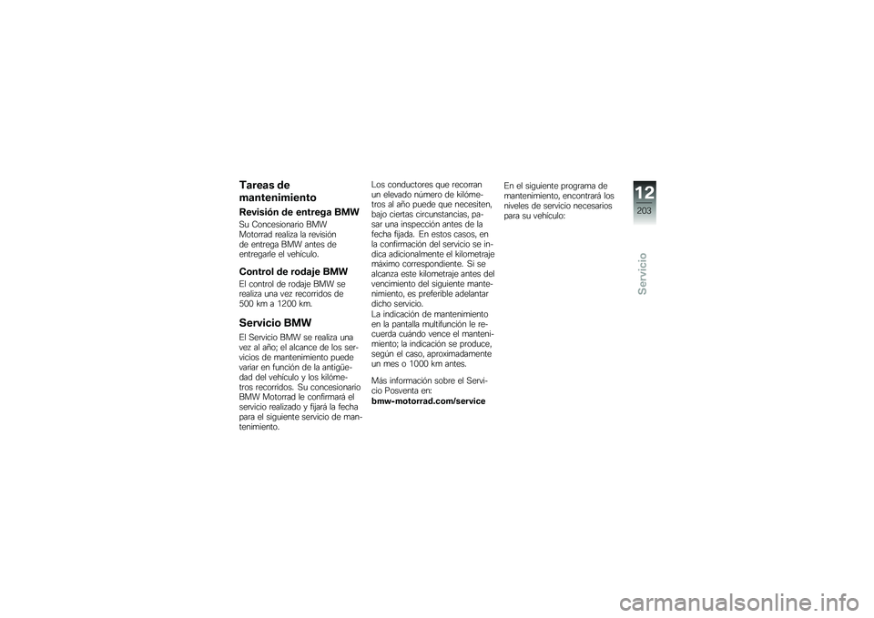 BMW MOTORRAD R 1200 GS 2016  Manual de instrucciones (in Spanish) �,�	���	� ��
��	�����������\b
�8������*� �� �������	 ��
�
�,�
 �8����������	�� ��������	�	�� �	����� � �� �	������&��� ����	��\b�