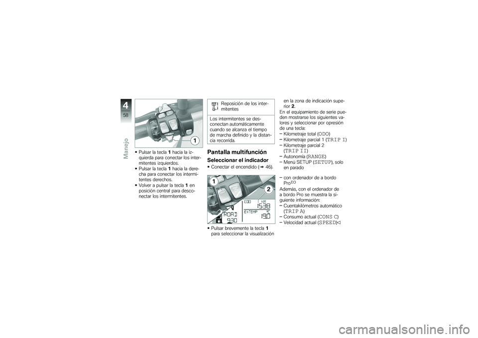 BMW MOTORRAD R 1200 GS 2016  Manual de instrucciones (in Spanish) ��
����	 �� ����������� �� �� ��\f�
���	�� ���	� ��������	 ��� �����	��
������� �� �\f�
���	����
��
����	 �� ����������� �� 