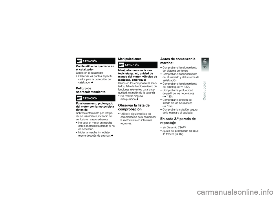 BMW MOTORRAD R 1200 GS 2016  Manual de instrucciones (in Spanish) �\f�,�4�5�)��6�5
�)�\b��2�����2�� ��\b �<����	��\b ���� �
�	��	���3�	��\b�
�!��?�� �� �� ������� ����	
�C����	���	 ��� ��
���� �����������
