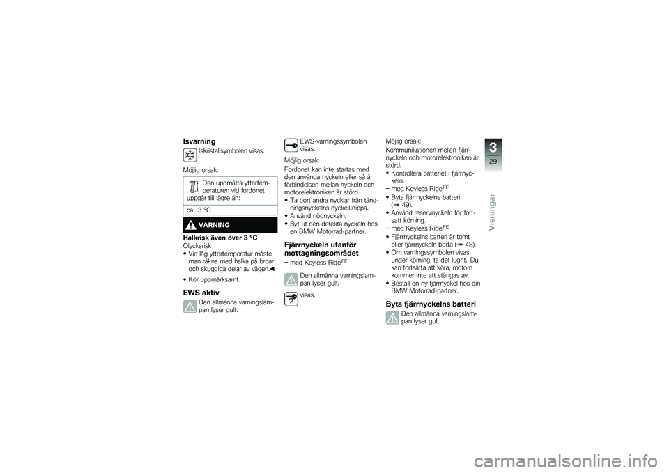 BMW MOTORRAD R 1200 GS 2016  Instruktionsbok (in Swedish) ���#����
�� 
�&�
����
��\b���
� ��"�\f��� ���
�\b�
�
���$��� �\f��
�\b��E
��� ��%�%�����\b � ���������%���\b����� ���
 ��\f��
�\f�����%�%���