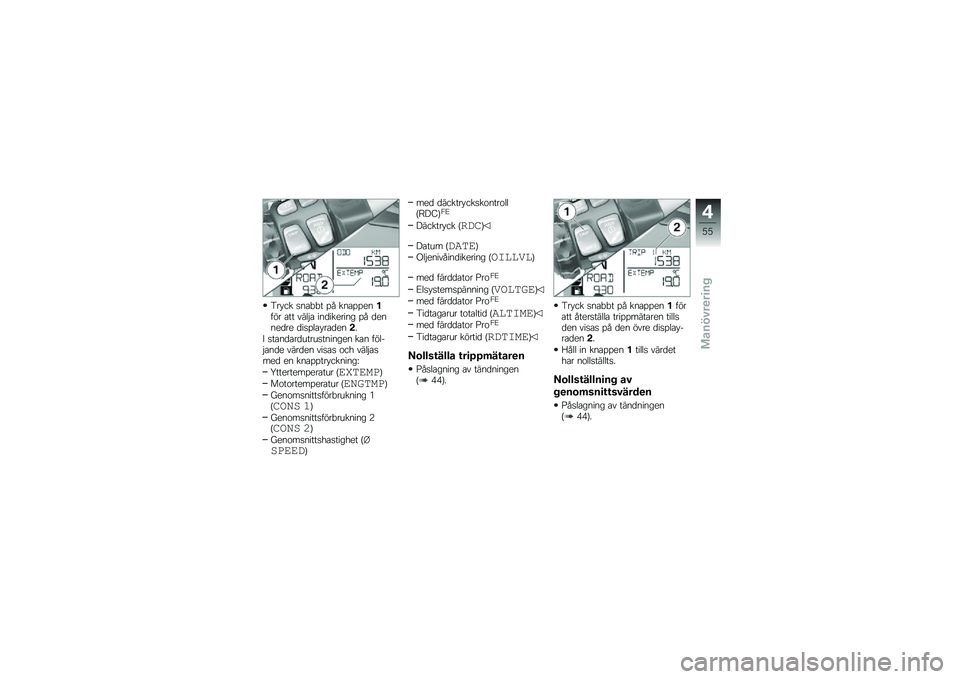 BMW MOTORRAD R 1200 GS 2016  Instruktionsbok (in Swedish) �5�� �� �
��\b�"�"� �%� ���\b�%�%���!��� �\b�� ����$�\b ���
������� �%� �
�����
�� �
��
�%��\b� ��\b�
����
�& �
��\b��
�\b��
�����
������� ��\b�