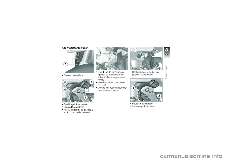 BMW MOTORRAD R 1200 GS 2016  Handleiding (in Dutch) �8��������	����/ �\b�	�
������
���\f�����
������	�����
�8�!����	��
���\b��\f�����\f����
���\f����"�
������	�����
� �� ��\f��!����	�