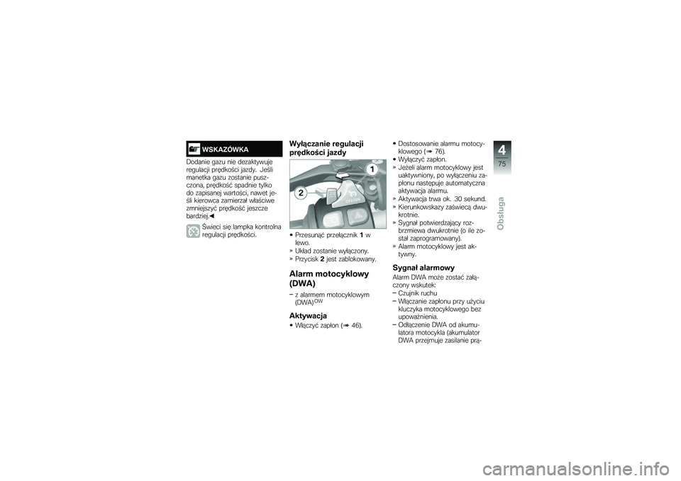 BMW MOTORRAD R 1200 GS 2016  Instrukcja obsługi (in Polish) ���0�1�4�>��0�1
�.��
���� �"��\f� ��� �
��\f������� ����"����� � ����
����� � ��\f�
�� �-�����\b������ �"��\f� �\f������� ����\f�&��\f��