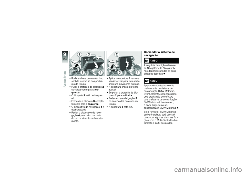 BMW MOTORRAD R 1200 GS 2016  Manual do condutor (in Portuguese) �C���� � �����
 �� ��
������%���\b�
����� ����
��\b� �� ���\b �
����
�����\b �� ��
��.����
�%��=�� � �
����
�!�(� ��
 ���� ��
���(����