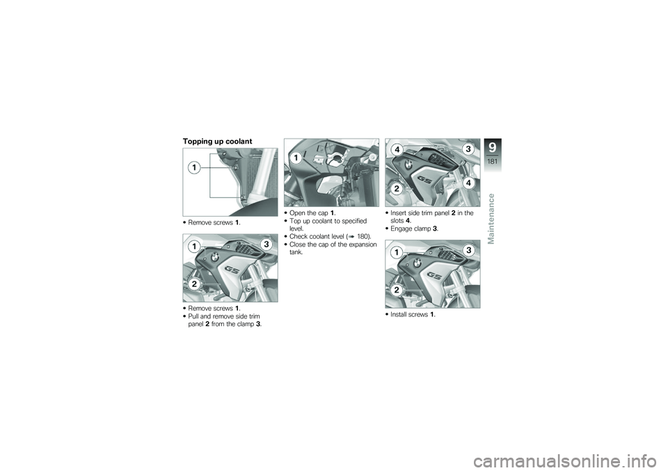 BMW MOTORRAD R 1250 GS 2019  Riders Manual (in English) ������� �
� �������\b
������ ���\b�����
������ ���\b�����
���\f�\f �	�� �\b����� ���� �
�\b��� �	���\f� ��\b�� �
�� ��\f�	�� �$�
�,� �