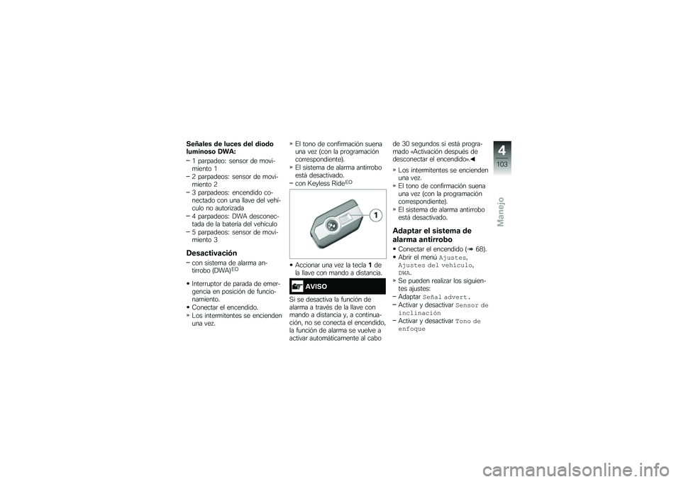 BMW MOTORRAD R 1250 GS 2019  Manual de instrucciones (in Spanish) ���H�	��� �� ���
�� ��� ���\b��\b������\b��\b �1��\f�G
�/ ���	������L ������	 �� �
�����
����� �/
�9 ���	�������L ������	 �� �
�����
�