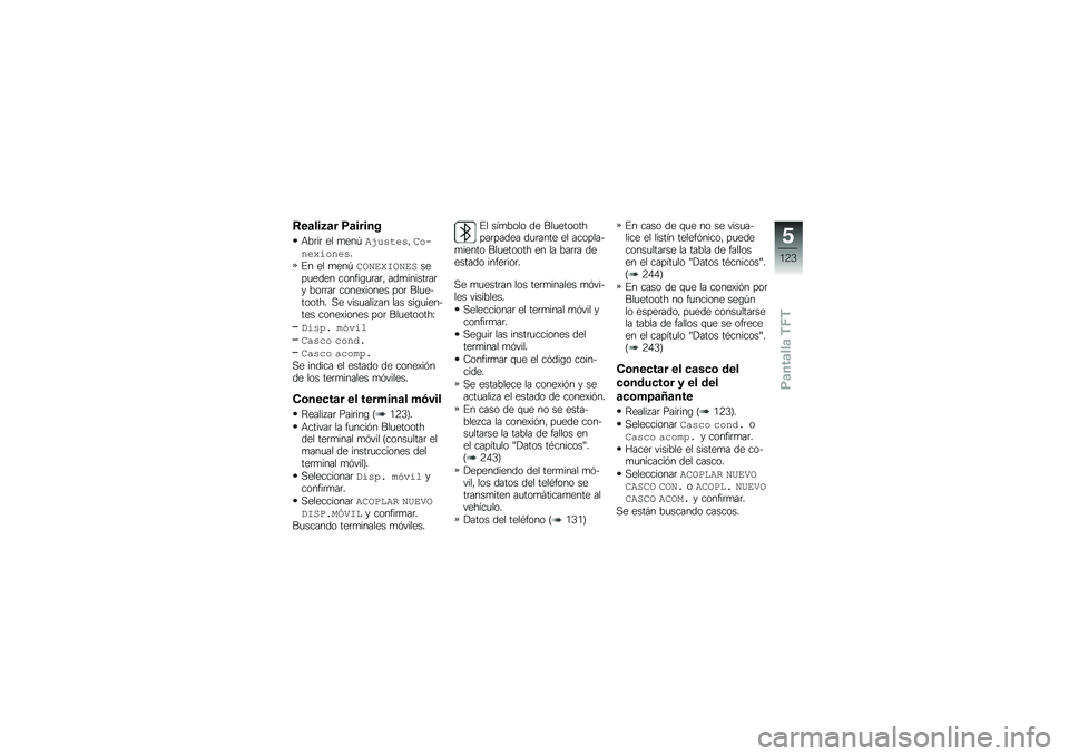 BMW MOTORRAD R 1250 GS 2019  Manual de instrucciones (in Spanish) �:��	���5�	� �)�	�����
�+��	��	 �� �
���-�%��\f�����"�(�����8������
�%� �� �
���-�(�1��,�D�3�1��,�+����
���� ������\b�
�	��	�" ���
������	��	�