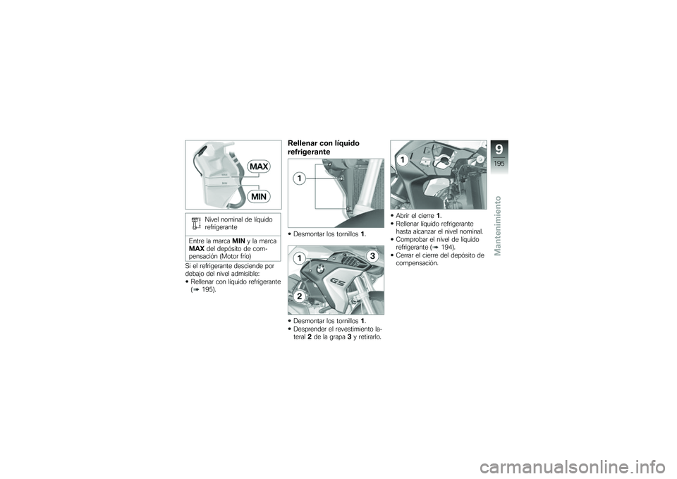 BMW MOTORRAD R 1250 GS 2019  Manual de instrucciones (in Spanish) ����� ���
���� �� ���\f�
����	���	��\b��	����
�%���	� �� �
��	���
��7� �� �
��	���
�\f�U��� ����&���� �� ���
���������&� �?�����	 �