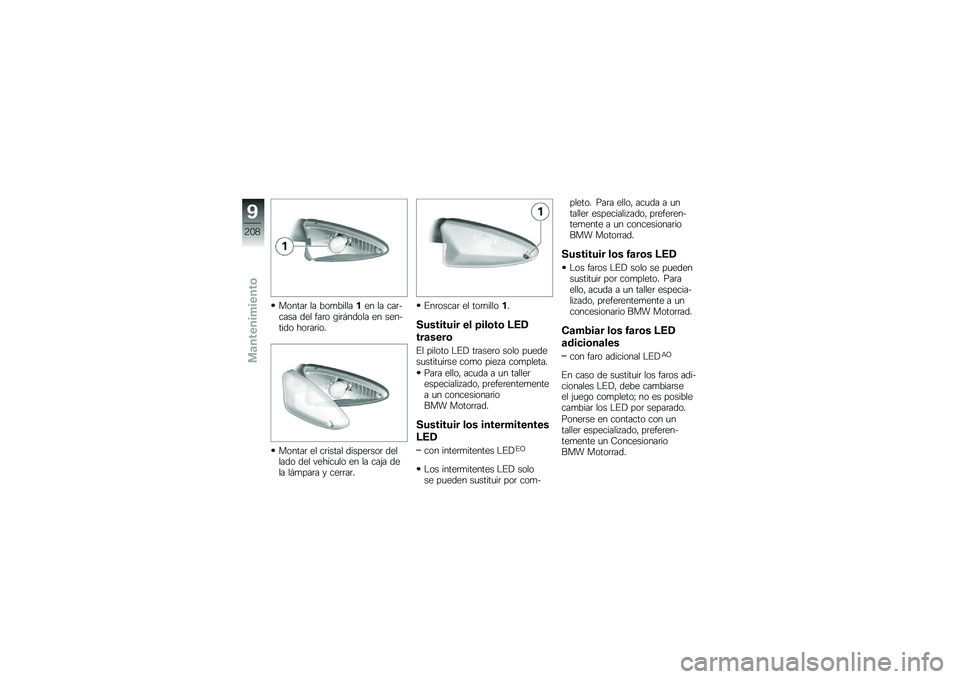BMW MOTORRAD R 1250 GS 2019  Manual de instrucciones (in Spanish) ������	 �� ���
�������� �� ���	����� ��� ���	� �\b��	�#����� �� �������� ���	��	���
������	 �� ��	����� ������	���	 �����